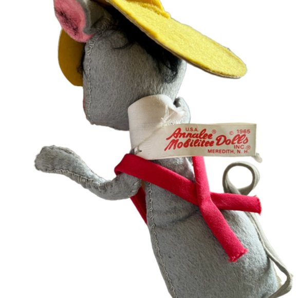 Vintage Annalee fireman Mouse 1965 - Picture 3 of 3